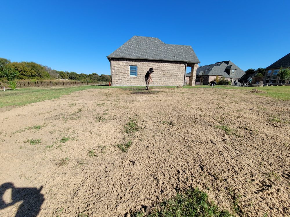 Lawn Leveling for New Construction Projects