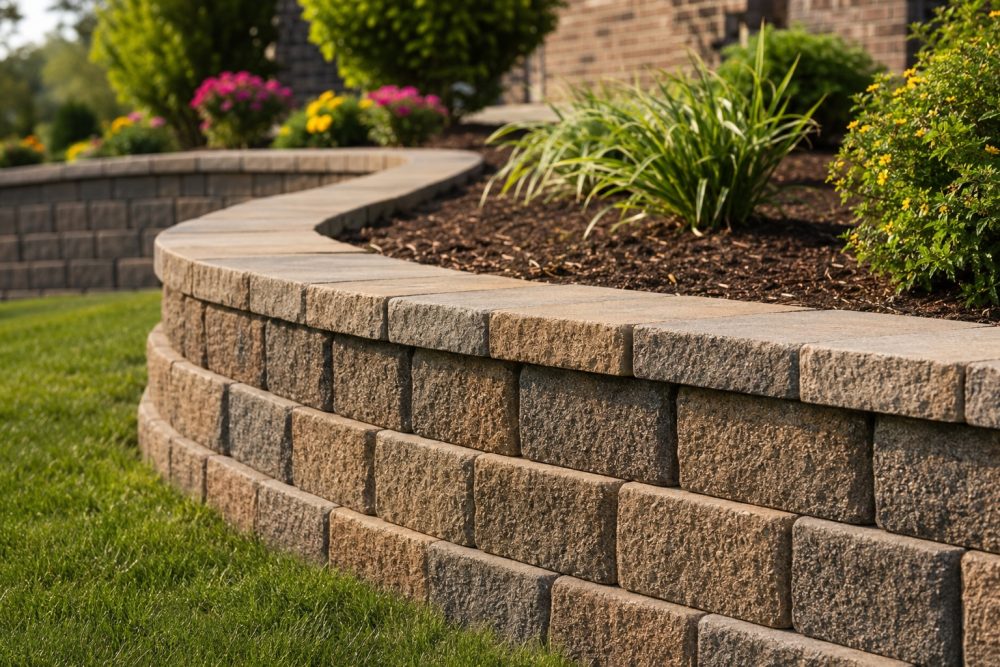 new retaining wall